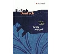 Einfach Deutsch: Einfach Deutsch / Lessing / Emilia Galotti