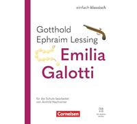 Einfach klassisch - Emilia Galotti - Ausgabe 2025 - Lektüre mit Audios