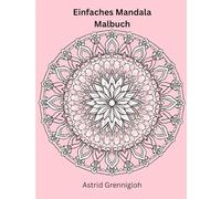 Einfaches Mandala Malbuch