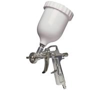 Einhell Pistola pintura con deposito superior, capacidad de 0,6 l, metálico y blanco (ref.4133000)