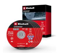 Einhell Accessory Juego de 5 discos de corte inox 125 x 1 mm