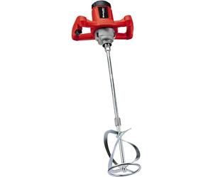 Einhell Agitador de mortero y pintura TC-MX 1200 E | 1200 W | 680 rpm | electrónica de velocidad | alojamiento M14 | arranque suave | agitador de Ø 100 mm | llave de boca