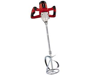 Einhell Agitador de mortero y pintura TE-MX 1600-2 CE | 1600 W | 750 rpm | 2 velocidades | control vel. | Acoplamiento M14 | Arranque suave | Agitador de Ø 133 mm | Llave de boca
