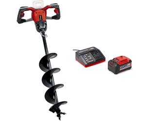Einhell Ahoyadora con batería GP-EA 18/150 Li BL-Solo Power X-Change iones de litio, 18 V, motor sin escobillas, in arrenadora Ø 150 mm+ Einhell Starter Kit PXC 18V 5.2Ah battery and fast charger