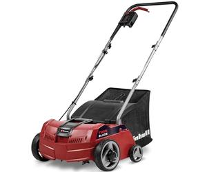 Einhell aireador-escarificador eléctrico GC-SA 1231/1 | 1200 W | máx. 300 m² | bolsa 28 l | rodillo de cuchillas y rodillo de ventilación con rodamientos | 3 niveles de trabajo