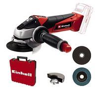 Einhell Amoladora angular con batería TE-AG 18/115 Li-Solo Acc Power X-Change (18 V, 115 mm diámetro de disco, 28 mm profundidad de corte, arranque suave, incl. disco, sin batería)