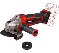 Einhell Amoladora angular con batería TE-AG 18/115 Q Li-Solo Power X-Change (18V, 115mm, diámetro de disco, 28 mm de profundidad de corte, ranura Quick Fix, sin disco de corte ni batería)