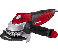 Einhell Amoladora angular con cable - TE-AG 125/750 Kit. 750 W, sistema de bloqueo del husillo, bajas vibraciones, incl. 1 disco de corte de diamante, protector de disco de corte. Con estuche