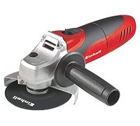 Einhell Amoladora angular - TC-AG 125 Kit. 850W, velocidad 12.000 1 / min, ø de disco de 125 mm, protector de disco, bloqueo del eje, cabezal de transmisión plano de aluminio