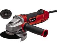 Einhell Amoladora angular TE-AG 125/1010 CE (1010 W, ranura de fijación rápida, Ø125 mm, protección de disco, empuñadura adicional, agarre suave ergonómico, sin disco de corte)