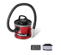Einhell Aspirador de Cenizas TC-AV 1830 D (800 W, Potencia de aspiración 170 mbar, Recipiente colector 18 l, Sistema de Filtro, prefiltro de Polvo Fino, función de soplado, Manguera 1 m, Cable 2 m)