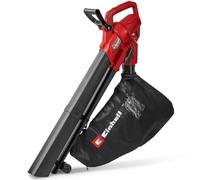 Einhell Aspirador de Hojas eléctrico GC-EL 3026 E | 3000 W | Aspiración hasta 720 m³/h | Bolsa 40 L | Soplado hasta 260 km/h | Trituración | Velocidad regulable