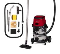 Einhell Aspirador en seco y húmedo con batería TE-VC 36/25 Li S-Solo Power X-Change (iones de litio, 2x 18V, modo ECO/BOOST, potencia de aspiración 150 mbar, 25 L, sin batería ni cargador)
