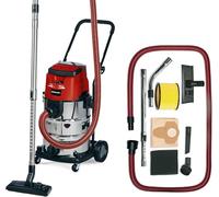 Einhell Aspirador inalámbrico TE-VC 36/30 Li S-Solo Power X-Change (Iones de Litio, 36 V, Eco/Boost, depósito de 30 l, Manguera incluida, sin batería y Cargador)