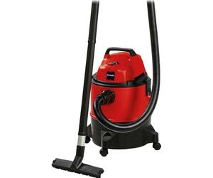 EINHELL Aspirador en seco y húmedo - TC-VC 1825. 1250 W, depósito de 25 l, Conector de soplado, Incluye Manguera de aspiración, boquillas para alfombras/Suelos + Grietas, Filtro de Larga duración