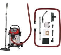 Einhell Aspirador en seco y húmedo TE-VC 2025 SACL (1200 W, Clase de Polvo L, para Polvos con valores MAK >1 MG/m³, 25 L, Limpieza de filtros, Enchufe de aparatos, Incl. Varias boquillas y filtros)
