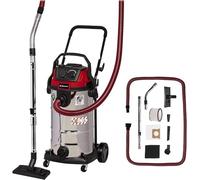 Einhell Aspirador en seco y húmedo TE-VC 2240 SACL (1500 W, 225 mbar, filtro de pliegues HEPA incl. sistema de limpieza de filtro, 40 l, clase de protección frente al polvo L, enchufe automático)