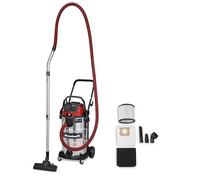 Einhell Aspirador en seco y húmedo TE-VC 4090 SACL (1.150 W, Potencia de aspiración 225 mbar, Recipiente 40 l, protección contra el Polvo L, Filtro HEPA, Limpieza de filtros, Enchufe automático)
