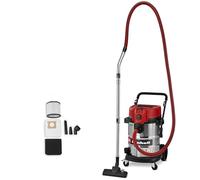 Einhell Aspirador en seco y húmedo TE-VC 5090 SACL (1.300 W, Potencia de aspiración 230 mbar, Recipiente 50 l, protección contra el Polvo L, Filtro HEPA, Limpieza de filtros, Enchufe automático)