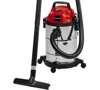 Einhell Aspirador seco y húmedo TC-VC 1820 S (inoxidable eléctrico con cable de 2.50 metros, 180 mbar, 1250 W, 230 V, 80 dB, capacidad de 20 L)
