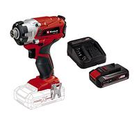Einhell Atornillador de impacto a batería, 18 V, electrónica de control de velocidad, 3 LED de alimentación+ Einhell PXC Starter Kit PXC 18V 2.5Ah