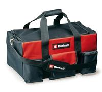 Einhell Bolsa 56/29 (para herramientas y accesorios, duradera con base reforzada, cinturón portador, asa de transporte, varios bolsillos y compartimentos)