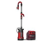 Einhell bomba de agua limpia con batería GE-PP 36 RB-A Li-Solo Power X-Change (36 V, presión de bombeo 3 bar, caudal 4500 l/h, altura de bombeo máx. 30 m, bomba 2 en 1, cuello de cisne, sin batería)