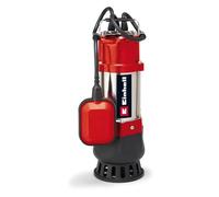 Einhell Bomba de aguas sucias GC-DP 5010 G | 500 W | Caudal de 12 000 l/h | Altura de impulsión de 8 m | Conexión de 42 mm | Interruptor flotador | Acero inoxidable