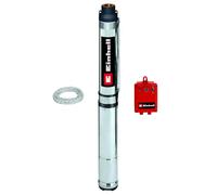 Einhell Bomba de pozo profundo GC-DW 1300 N (1300 W, 5.000 l/h de caudal máximo, 20 m de inmersión máxima, carcasa de acero inoxidable, rejilla de acero inoxidable, incl. 22 m de cable de drenaje)