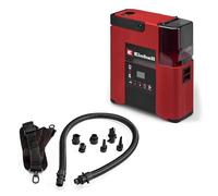 Einhell bomba SUP con batería SUPPERO 18/380 Power X-Change (18 V, inflación + deflación, máx. 1,38 bar / 20 PSI, máx. 380 l/min, parada automática, correa de transporte, 7 adaptadores, sin batería)