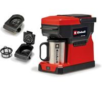 Einhell Cafetera con Batería TE-CF 18 Li-Solo Power X-Change (18 V, Recipiente de Agua de 240 ml, para Café de Filtro y Cápsulas, Asa de Transporte, Incluye Taza con Tapa, Sin Batería)