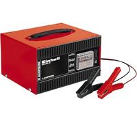 Einhell Cargador de baterías CC-BC 5(p. baterías de 16-80 Ah, 12 V tensión Carga, amperímetro incorp., Carcasa de Chapa Acero, protección contra sobrecarga/inversión polaridad, Pinzas Polos aisladas)