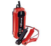 Einhell Cargador de baterías CE-BC 1 M | Cargador de baterías | Microprocesador | Para distintos tipos de baterías | Hasta máx. 32 Ah | Corriente de carga máx. 1 A