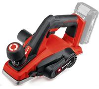 Einhell Cepillo con batería TE-PL 18/82 Li-Solo Power X-Change (18 V, iones de litio, profundidad de pasada hasta 2 mm, gran eje de cuchilla, zapata de sujeción automática, sin batería ni cargador)