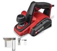 Einhell cepillo eléctrico TC-PL 800 (800W, 82 mm ancho de cepillado, hasta 2 mm de profundidad de cepillado, tope de profundidad de rebaje/tope paralelo, adaptador de aspiración, incl. 2 cuchillas HM)