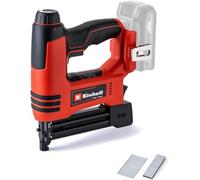 Einhell Clavadora con batería TE-CN 18 Li-Solo Power X-Change (iones de litio, 18 V, grapadora + clavadora, hasta 20 impactos por minuto, incl. 300 clavos, 300 grapas, sin batería ni cargador)