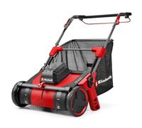 Einhell colector de Hojas y césped con batería GE-GC 18/55 Li E-Solo | PXC | 18 V | ancho de trabajo 55 cm | bolsa 100 l | cepillo rotativo | altura de trabajo ajustable | sin batería