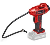 Einhell Compresor de coche con batería CE-CC 18 Li-Solo | PXC | 18 V | máx. 11 bar | manguera de aire comprimido de 60 cm | función de apagado automático | sin batería