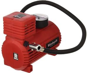 Einhell Compresor para coche CC-AC 12 V | máx. 18 bar | manómetro | manguera de aire | 3 adaptadores adicionales | cable 2,9 m con conector para el encendedor de 12 V