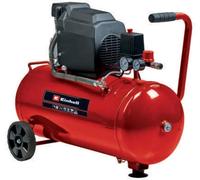 Einhell Compresor TC-AC 190/50/8 (1500 W, máx. 8 bar, lubricación por aceite, depósito de 50 l, válvula de retención / seguridad, tornillo de drenaje para el mantenimiento, pie engomado)