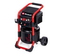 Einhell Compresor TE-AC 240/24 Silent | 1500 W | 10 bar | depósito 24 l | aspiración 240 l/min | presión acústica 70 dB(A) | 2 manómetros | sin aceite