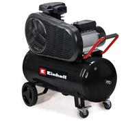 Einhell Compresor TE-AC 430/50/10 (3000 W, máx. 10 bar, depósito 50 L, potencia de aspiración 430 l/min, velocidad de motor 2850 rpm, reductor de presión, manómetro, acoplamiento rápido)