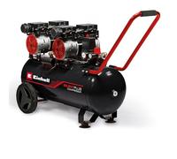 TE-AC 50 Silent compresor de aire 1500 W 270 l/min Corriente alterna rojo/Negro, 270 l/min, 8 bar, 1500 W, 42,6 kg