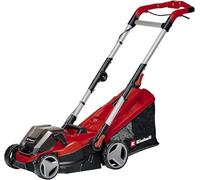 Einhell Cortacésped a batería GE-CM 36/34-1 Li-Solo Power X-Change (36 V, 33,5 cm Ancho de Corte, hasta 200 m², 30L Bolsa recolectora, 25-65 mm Altura de Corte, sin batería)