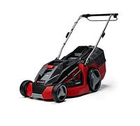 Einhell Cortacésped a batería GE-CM 43 Li M Kit Power X-Change (36V, 43 cm Ancho de Corte, hasta 600 m², Brushless, función de Mulching, 63L Bolsa recolectora, con 2X 4,0 Ah baterías y 2X Cargadores)