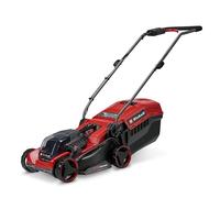 Einhell cortacésped con batería GE-CM 18/32 C Li BL-Solo Power X-Change (18 V, 32 cm de Ancho de Corte, hasta 270 m2, brushless, Cesta 27 l, Corte Cerca del Borde, sin batería)