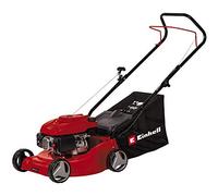 Einhell Cortacésped de gasolina GC-PM 40/1 (1,2 kW, ajuste de altura en 3 niveles, larguero de guiado plegable, carcasa de plástico estable, bolsa colectora con indicador de nivel, para 800 m²)