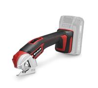 Einhell cortador universal con batería TE-UC 18/6 Li-Solo Power X-Change (18 V, tijeras universales para materiales hasta 6 mm, luz LED, indicador de línea de corte, sin batería)