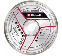 kwb by Einhell Disco de corte de diamante (180 x 25,4 mm, accesorio para cortadora de azulejos de 180 x 25,4 mm, borde de diamante de 6 mm, máx. 8500 min-1, apto para máquinas de corte de azulejos Einhell
