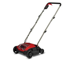 Einhell Escarificador y aireador a batería GC-SC 18/28 DS Li-Solo | PXC | 18 V | 28 cm de ancho de trabajo | Brushless | rodillo de cuchillas de 12 cuchillas | función Double-Slot | sin batería